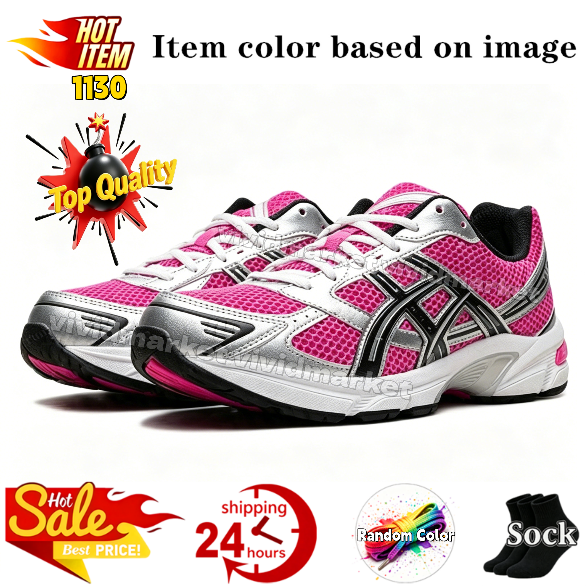 With Box Designer Shoes gels nyc 1130 Mens Womens Sneakers Cream Solar Power Pure Sier Outdoor Sneakers Sports Athleisure Trainers Fashion Daily Outfit 36-47 - 4 of 8