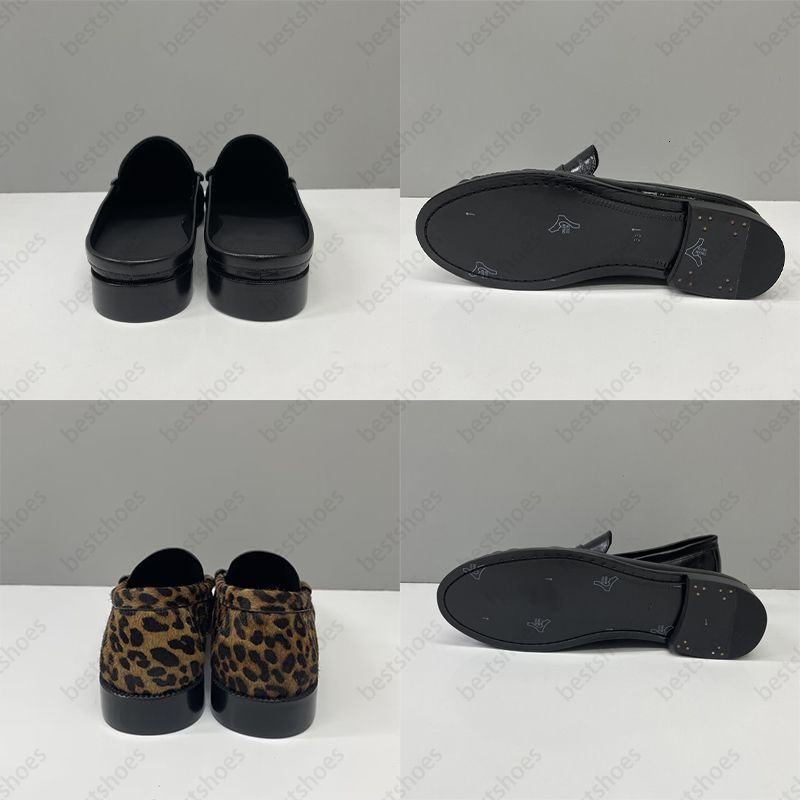 Mirror Quality Loafers Men Designer Ruched Penny Loafers Le Loafer Mules Penny Loafers Women Dress Shoes Slip On Loafer Slippers Daily Casual Flat Shoes 1137 - 8 of 9