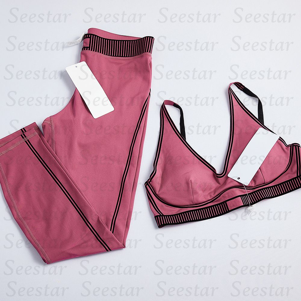 2Pcs Women Yoga Set Gym set Sport Bra High Waist Leggings Outfit, Quick Dry Fitness Gym Running Workout Sportswear - 8 of 8