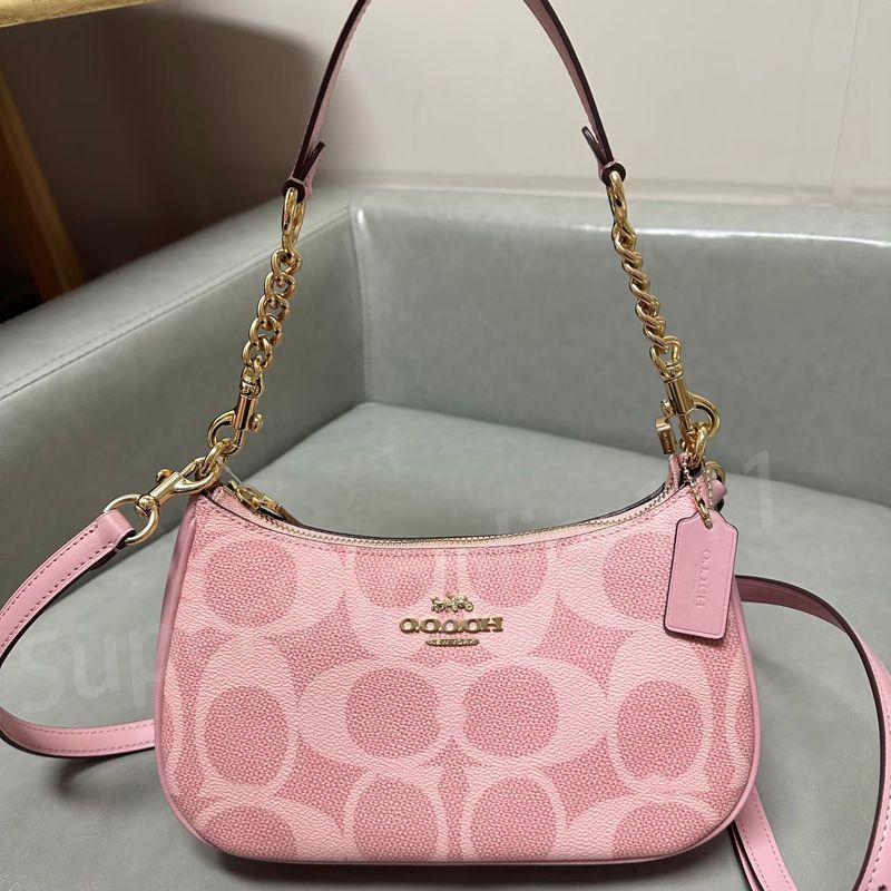 Correct Emblem teri shoulder bag GIFT CHAIN tabby designer bag handbag Capacity shoulder bag crossbody bag wallet bags for women luxury sac Luxury Bag purses - 9 of 9