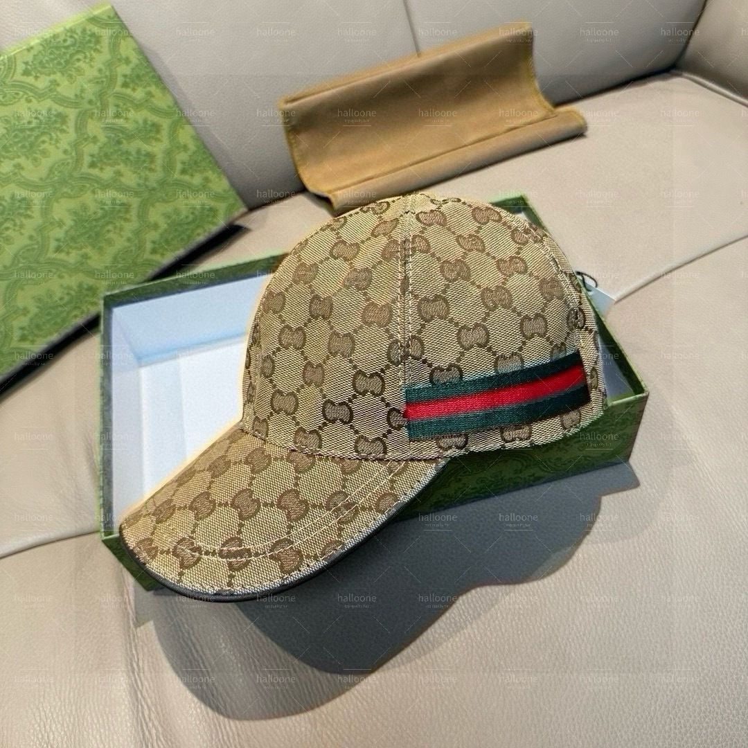 Fashion cap designer hat classic plaid Cottongg Baseball cap for men women high end luxury cap retro plaid letter Sun hat top Bucket hat nice - 1 of 8