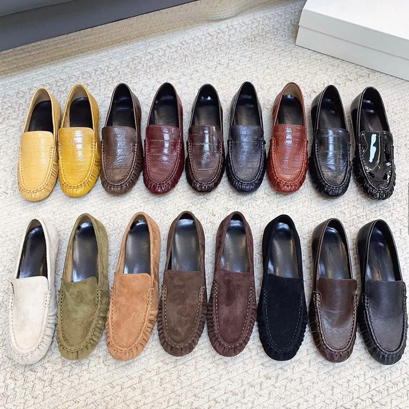 Mirror Quality Loafers Men Designer Ruched Penny Loafers Le Loafer Mules Penny Loafers Women Dress Shoes Slip On Loafer Slippers Daily Casual Flat Shoes 1137 - 9 of 9