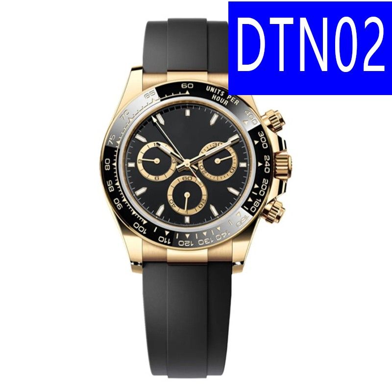 mens designer luxury mechanical watch luminous date window waterproof 904Lstainless steel case versatile premium watches for men - 4 of 9