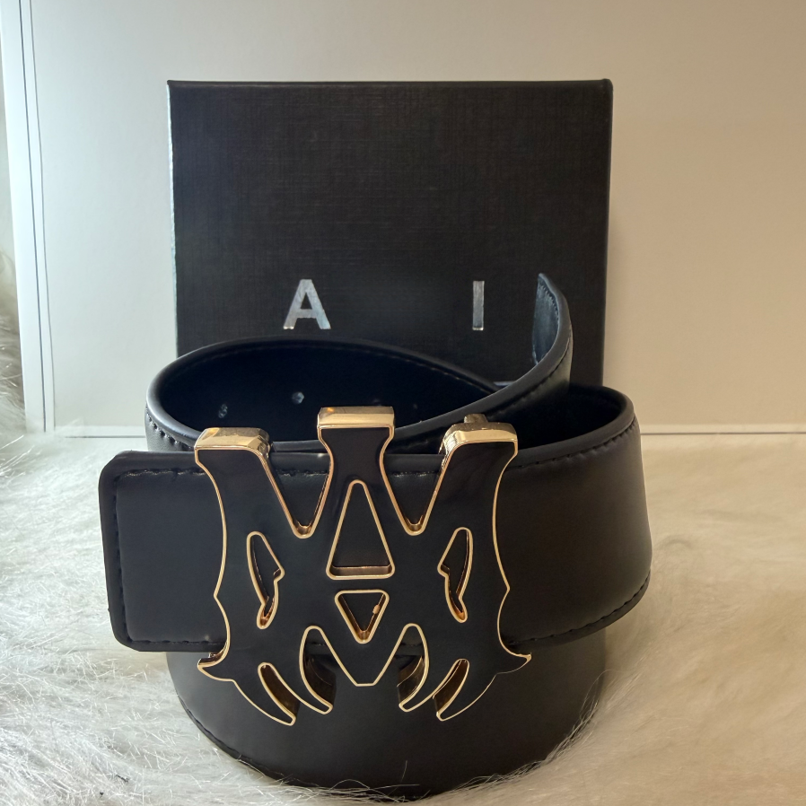 Designer Luxury Belt Leather Belts for Men and Women Luxury Solid Color High Quality Belt with Adjustable Length 105-125cm Stylish Durable GurtelAAA - 2 of 9