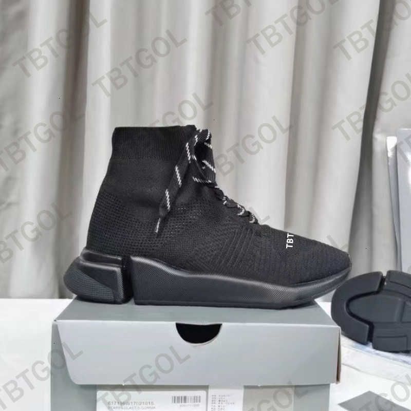 Designer Casual Shoes Sock Sports Trainers 1.0 2.0 3.0 Lace-up Trainer Luxury Women Men Nude Glitter Graffiti Runners Sneakers Socks Boots Knit Outdoor Free Shipping 017 - 7 of 9