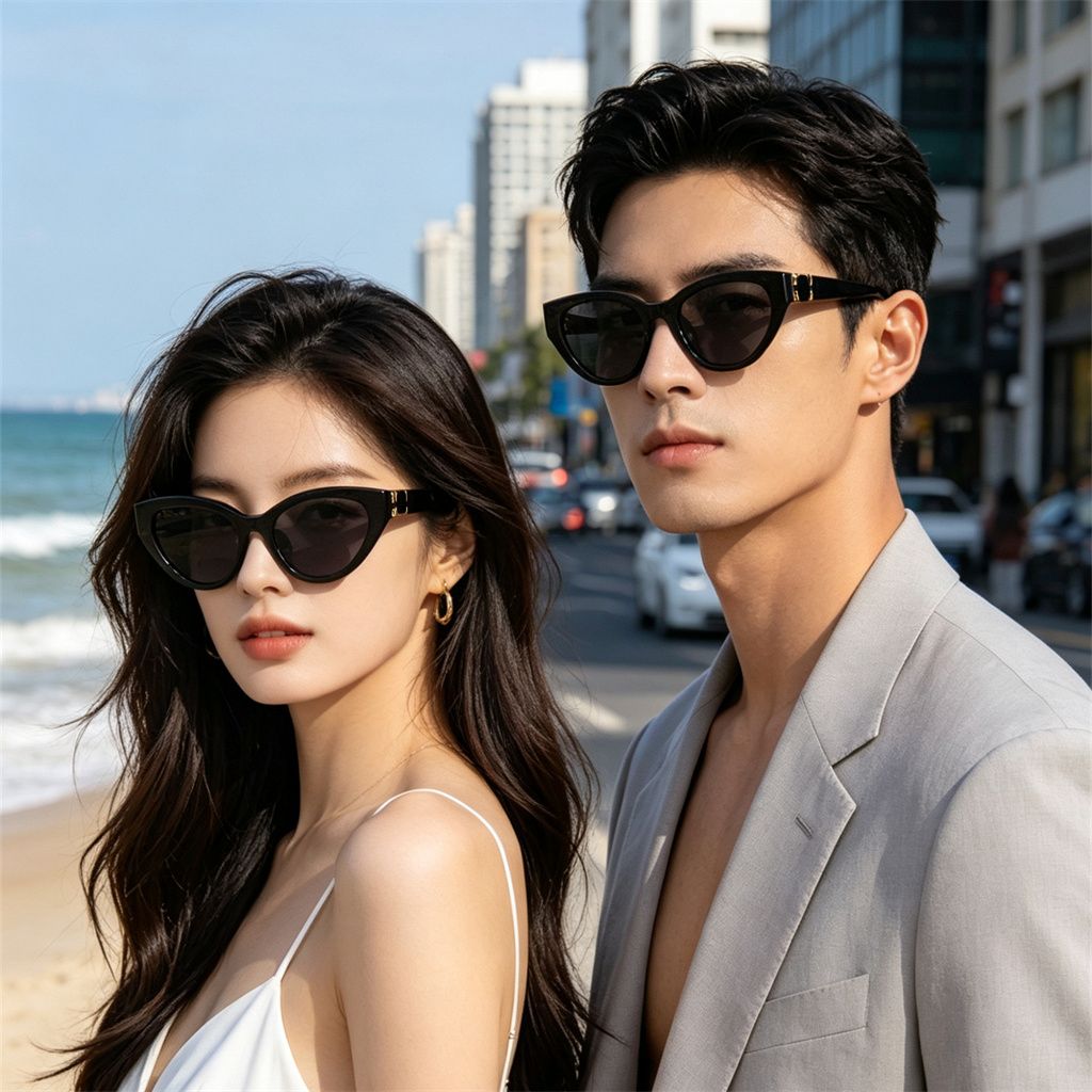 MU Designer Sunglasses For Women UV400 Protection Glasses Black Brown Transparent Tortoise Mens MM Clear Frame Cat Eye Luxury Sunglasses Daily Beach Outdoor - 3 of 3