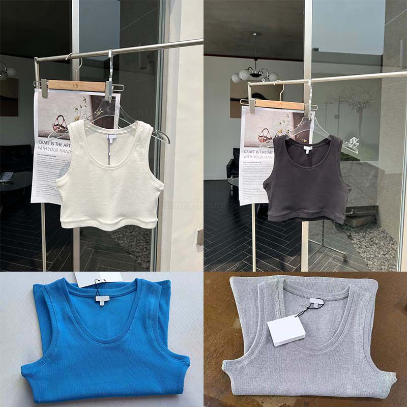 Designer Tank top Summer Women T Shirts Crop Top Sexy Off Shoulder Black Tank Casual Sleeveless Backless Shirt men tank top asian size s-xl - 2 of 9