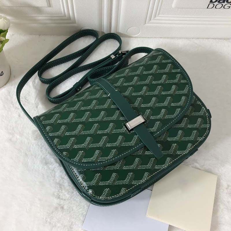 Designer Bag Saddle bag Shoulder Bag Message Bag Luxury Bag High Quality Women's Handbags Purses Leather Crossbody Designer Bags Mother Bag Large Green Shopping Bag - 3 of 9