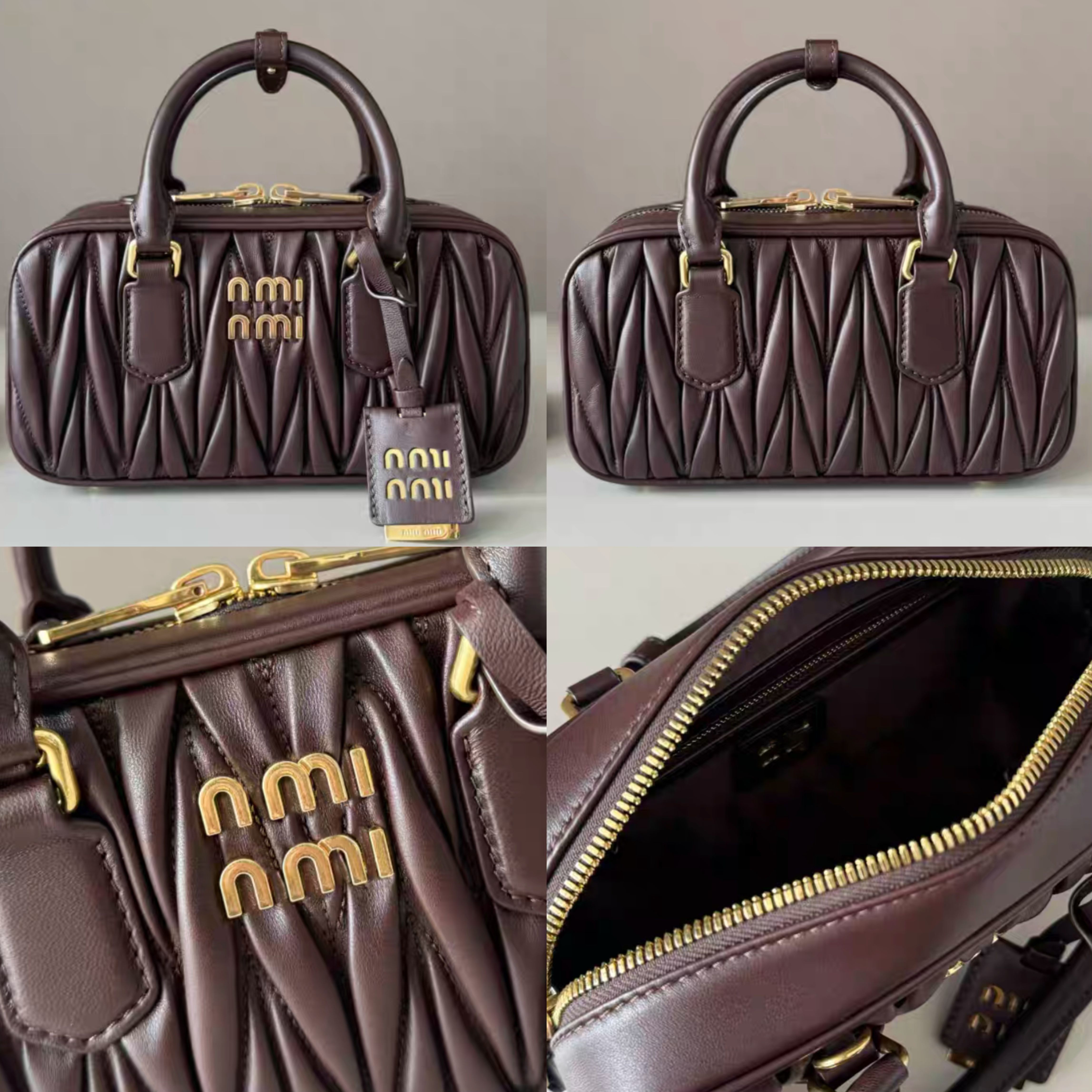 12A High quality wander designer bag joie bag women's handbag shoulder bag retro motorcycle bag luxury handbag boys' new handbag top quality crossbody handle bag - 2 of 6