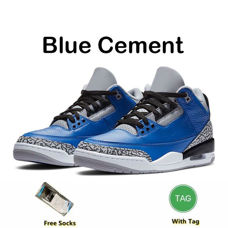 Designer 3 Basketball Shoes 3S Black Cat Cement Racer Blue Red Court Pink Purple Cool Grey Laser Orange Green Men Women Sneakers Outdoor Sports Size 36-47 - 7 of 9