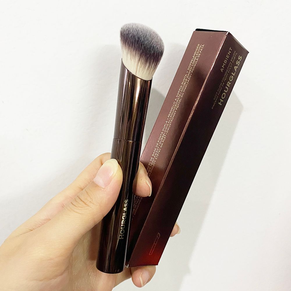 Hourglass Makeup Brushes Face Large Powder Blush Foundation Contour Highlight Concealer Blending FINISHING Retractable Kabuki Cosmetics Blender Tools Brush - 8 of 8