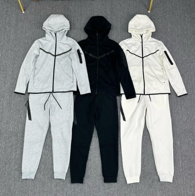 Tech Fleece Mens Womens Hoodies Pants Tracksuits Sports Jackets Space Cotton Trousers Man Tracksuit Bottoms techfleece Man Joggers - 8 of 8