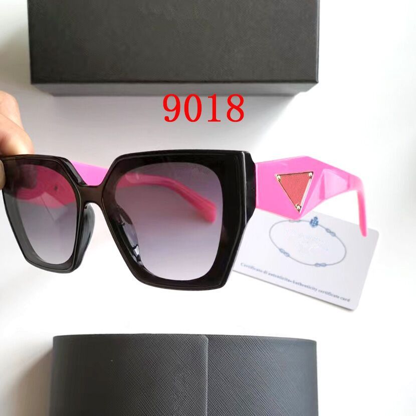 211 Designer Sunglasses Classic Eyeglasses Goggle Outdoor Beach Sun Glasses For Man Woman Mix 7 Color Optional Triangular signature - 8 of 9