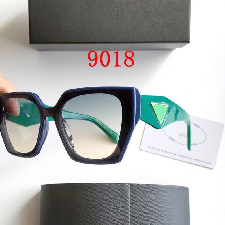 211 Designer Sunglasses Classic Eyeglasses Goggle Outdoor Beach Sun Glasses For Man Woman Mix 7 Color Optional Triangular signature - 7 of 9