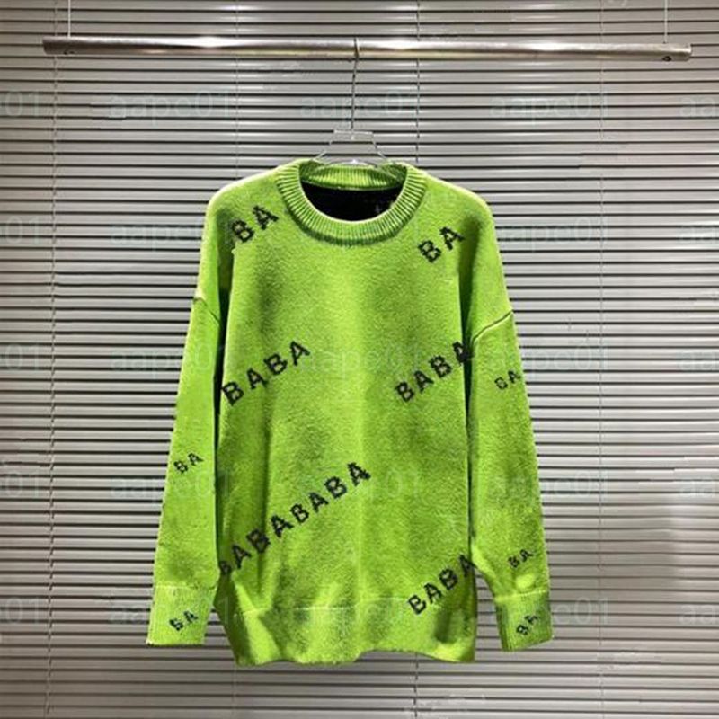 Famous Men Women Sweaters Fashion Mens Letter Pattern Casual Round Long Sleeve Sweaters Womens Hoodies 21 Colors Asian Size S-2XL - 5 of 9