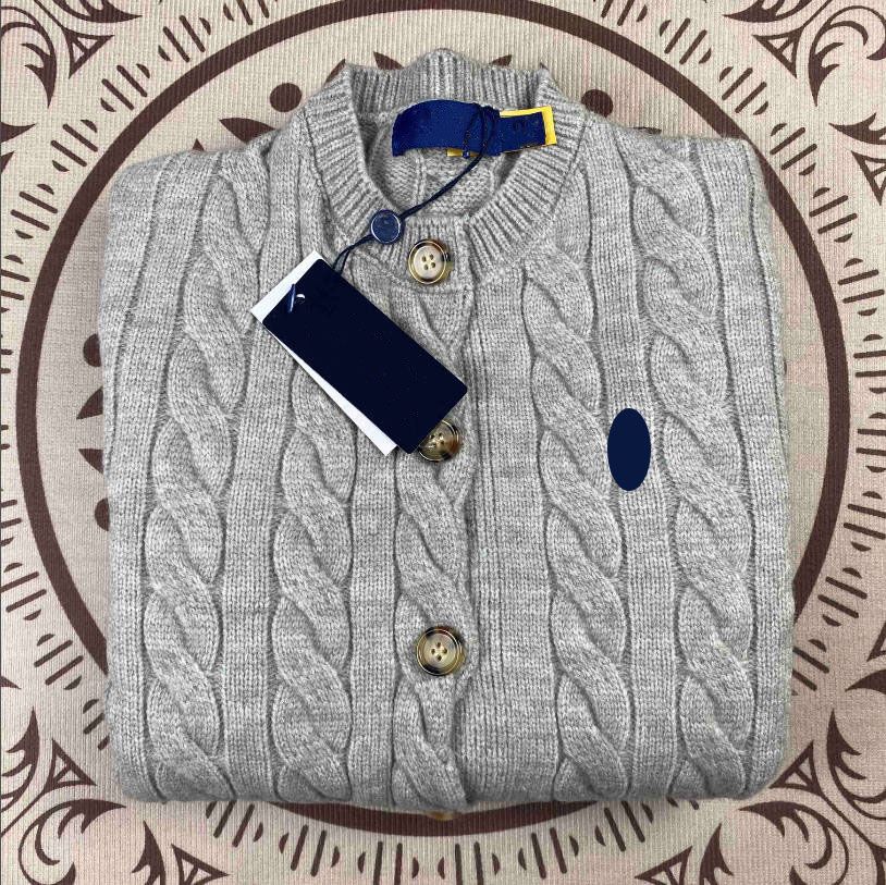 Women's Designer Embroidered Cardigan Sweater Knitted embroidered sweater Blended cotton sweater Knitted Fashionable high-quality sweater Size: S-2XL - 6 of 9