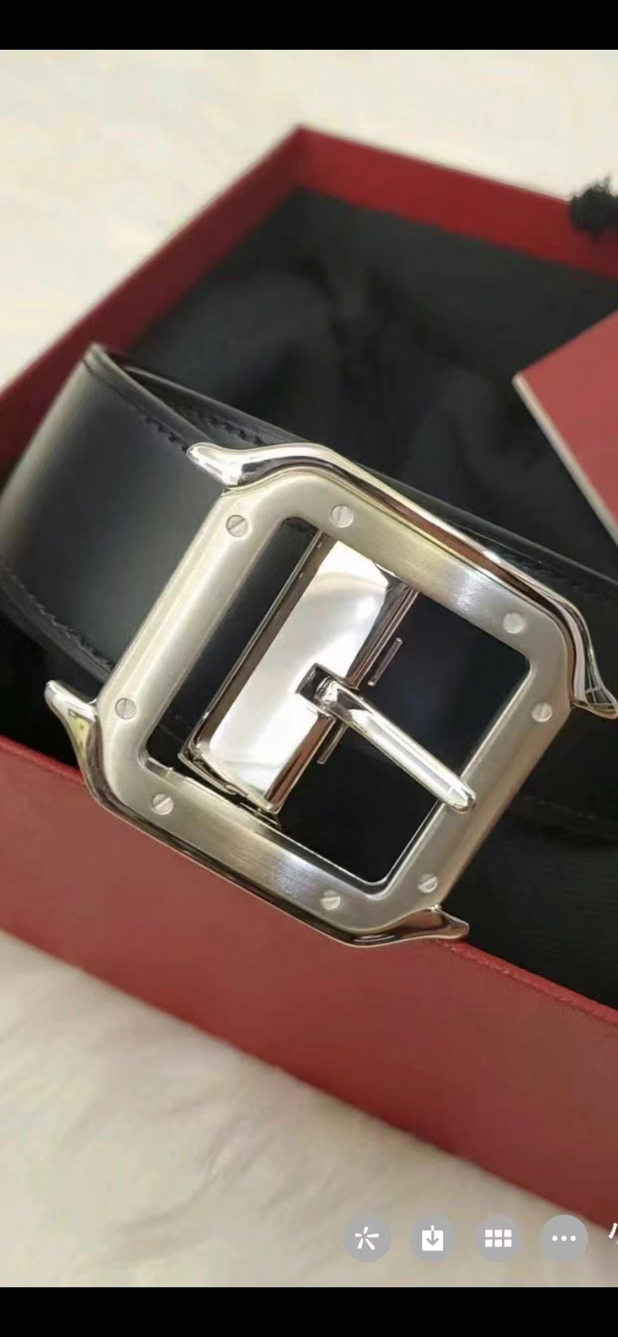 new designer belt fashion classic men'sneedle buckle genuine leather cowhide Versatile for Business and Leisure - 5 of 6