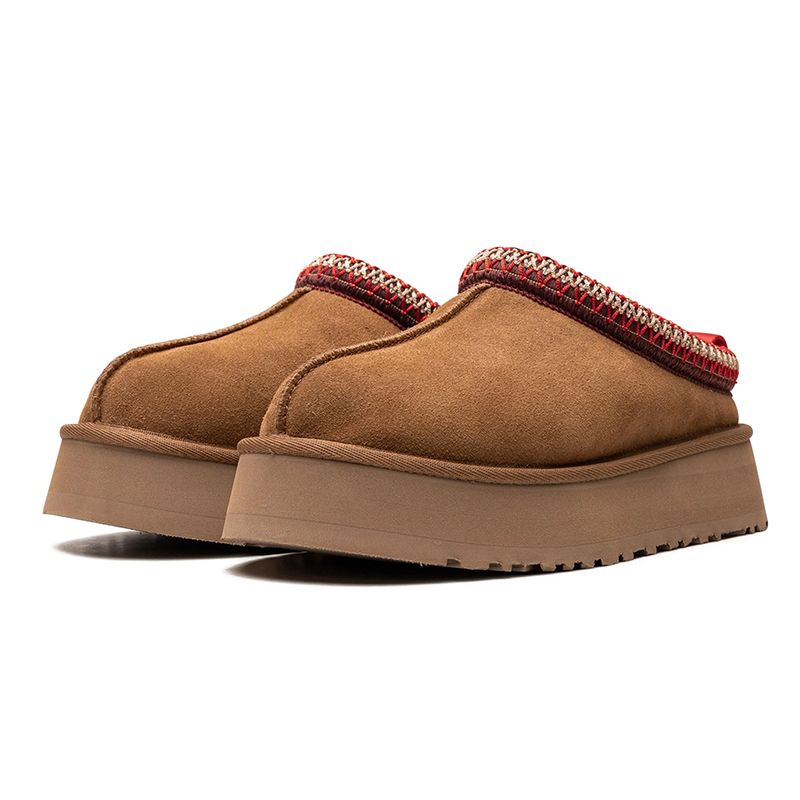 with box designer boots women winter tasman tazz slippers Goldenstar Evelina Clog australia snow fur boot platform booties mens comfortable warm shoes - 4 of 9