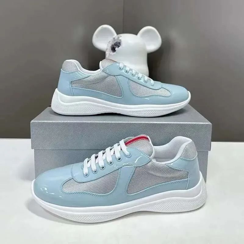 Designer American cup Casual low red Sneakers Luxury Trainers Americas sneaker Rubber Fabric Outdoor Comfortable Walking Shoes Size 36-49 - 3 of 9