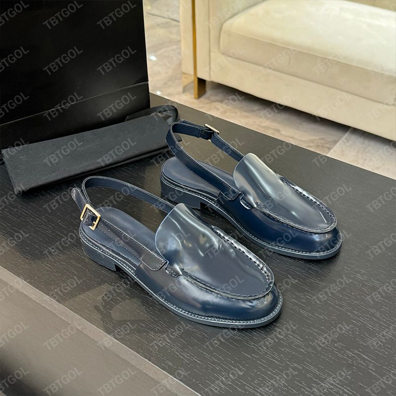 Designer Heels Slingback Shoes Leather Suede Loafers Women Ballet Flats Sling Back Wool Loafer Sandal Party Dress Shoes Fashion Casual Shoes 755 - 8 of 8