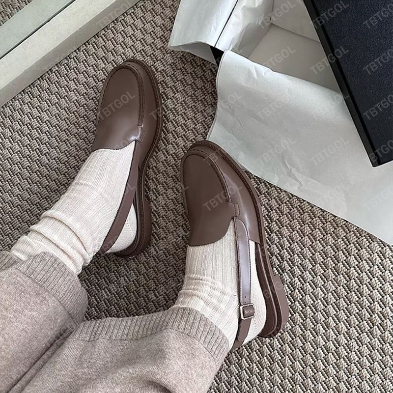 Designer Heels Slingback Shoes Leather Suede Loafers Women Ballet Flats Sling Back Wool Loafer Sandal Party Dress Shoes Fashion Casual Shoes 755 - 2 of 8