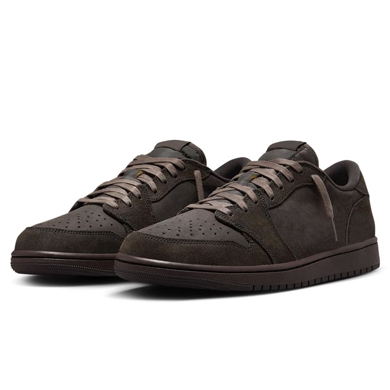 with box 1 1s low basketball shoes men women designer sneakers shy pink mocha olive black phantom blue velvet brown sports outdoor travis travi trainers scottshoes - 6 of 9