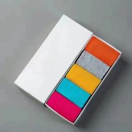 Mens socks women cotton socks mens designer mens socks soft breathable sports stockings medium summer basketball football socks cotton sports socks 5PC/LOT - menswatches1cool