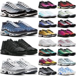 with box running tn shoes men women tns utility designer sneakers triple black white red navy blue pink green brown mens womens tnss outdoor sports trainers - menswatches1cool