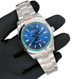 U1 Rolex Milgauss 116400 40MM Automatic Stainless Steel Watch Bezel Men's Watch Sapphire Glass Case New - menswatches1cool