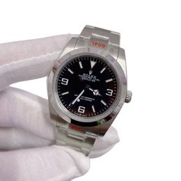 U1 Rolex Explorer Upgraded Jubilee Strap Automatic Stainless Steel Watch Bezel Men's Watch Sapphire Glass Case New Black Case - menswatches1cool