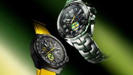 TAG Heuer Formula 1 Chronograph x Senna Stainless Steel Men's Watch Stainless Steel Case Silver Case New - menswatches1cool
