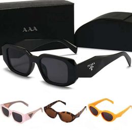 luxury Designer Sunglasses Womens Mens Wearing Outdoor Shades Fashion Senior Eyewear For Women Eyeglasses Frame Vintage Sun Glasses Triangular Signature With box - menswatches1cool