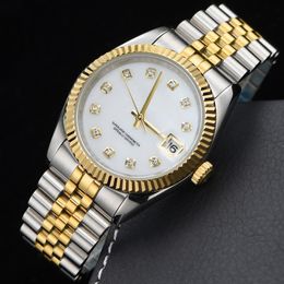 ZDR Couples Watches 28/31/36/41MM Size Stainless steel strap Japanese Quartz movement Wristwatches Super Luminous Women Men Watch Gifts - menswatches1cool