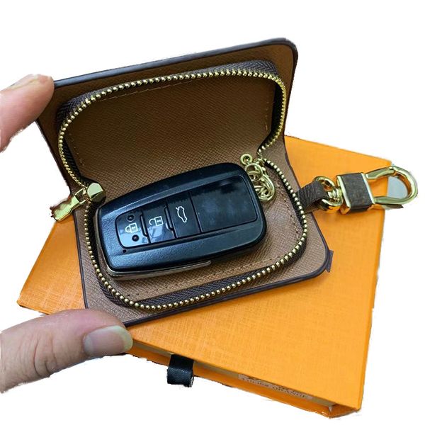 Fashion Keychain Buckle Bag Car Keychains Handmade Leather Men Women key chain Bags Pendant Accessories - Fashion Accessories - menswatches1cool