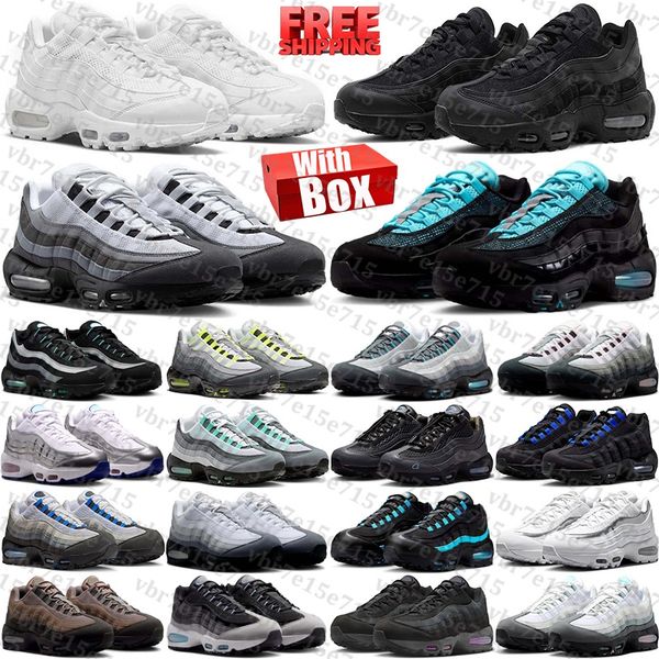 free shipping with box Designer 95 95s sneakers Running Shoes neon Pink Foam black trainers for mens womens chaussure black Outdoor men women Sports runners - Shoes & Accessories - menswatches1cool