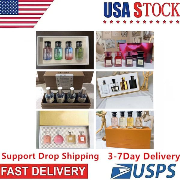 Desiner 4*30ml Perfume Set Fragrance 20 kinds 30ml 4pcs Kits Imagination Pacific Chill Parfum spray Long lasting Man Women gift box Cologne US Stock 3-7 Days Delivery - Health & Beauty - menswatches1cool