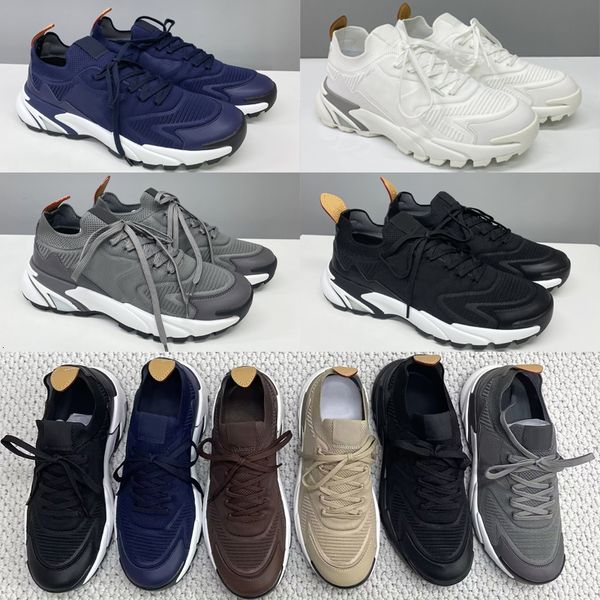 Designer Men Knit Runners Tatic Platform Sneakers Mesh Leather Breathable Trainers Outdoor Hiking Casual Men Walking Running Sports Shoes High Quality 892 - Shoes & Accessories - menswatches1cool