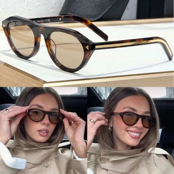 Sunglases Designer Women Beach Trendy Classic Square Metal Legs Letter Design Cat Eye Top Quality Eyeglasses Oval Luxury Monogram Sunglasses PR B15S 12A - Fashion Accessories - menswatches1cool