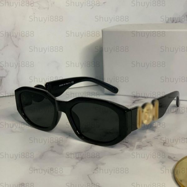women sunglasses designer sunglasses for men mudusa rivet logo glasse full Frame sunshade mirror outdoor casual polarized UV400 protection biggie luxury Eyewear - Bags, Shoes & Accs - menswatches1cool