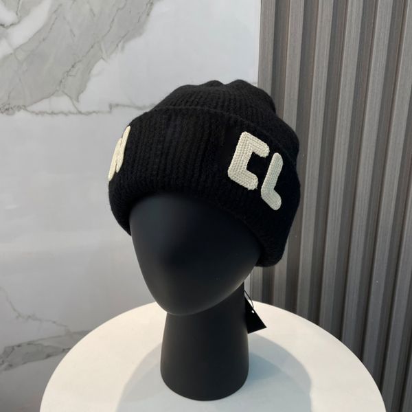 Womens Designer Beanies Winter Autumn Mens Wool Bonnet Luxury Warm Fitted Hats Double Letters Soft Cashmere Street Fashion Beanie Hats nice - Fashion Accessories - menswatches1cool