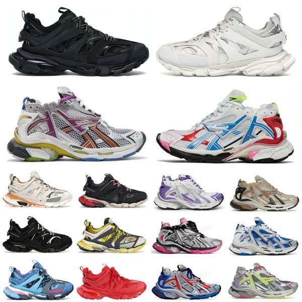 Desinger Casual Shoes Runner 7 7.0 Track Led Sneaker Tracks 3 3.0 Platform Sneakers Luxury Paris Gomma Leather Trainer Extraordinary Runners Mens Trainers 35-46 - Shoes & Accessories - menswatches1cool