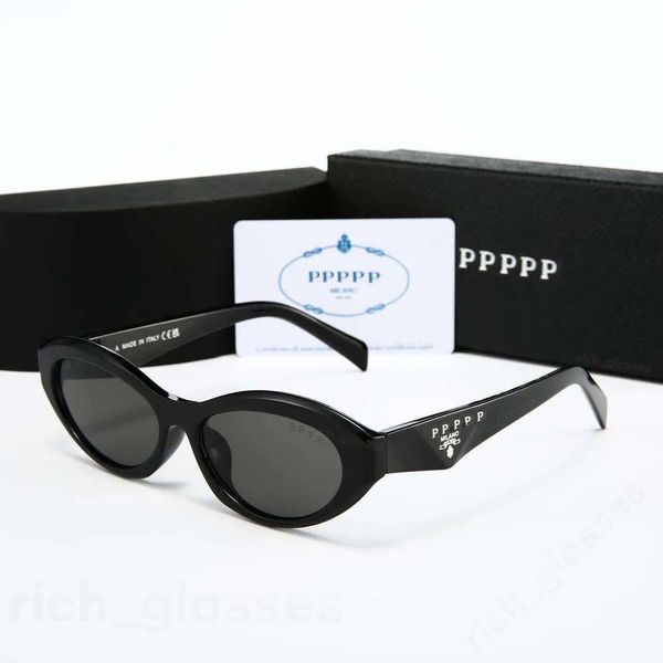 Luxury Designer Sunglasses Triangular Signature Angular Frame UV400 Protection Anti Glare Vintage Retro Eyewear for Men Women Fashion Sun Glasses with Box - Bags, Shoes & Accs - menswatches1cool