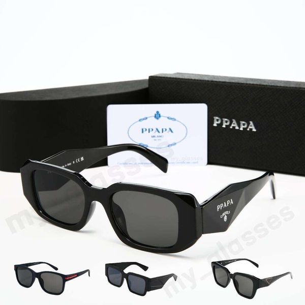 Luxury Designer Sunglasses Symbole Triangular Signature Angular Frame UV400 Protection Anti Glare Eyewear for Men Women Fashion PR17WS Sun Glasses with Box - Fashion Accessories - menswatches1cool