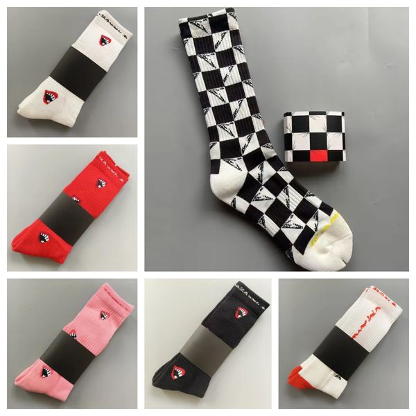 Chrome socks men women men's designer lips print sock fashion high street style colorful stocking breathable cycling anti sweat sport outdoor warm socks - Apparel - menswatches1cool