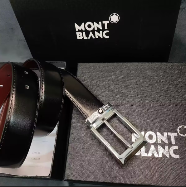 Men Business Belt casual 2026 Upscale Black Fashion needle buckle Belts MB Designer Belt With white star logo Montblancs genuine leather belt for elegant charm Man - Fashion Accessories - menswatches1cool