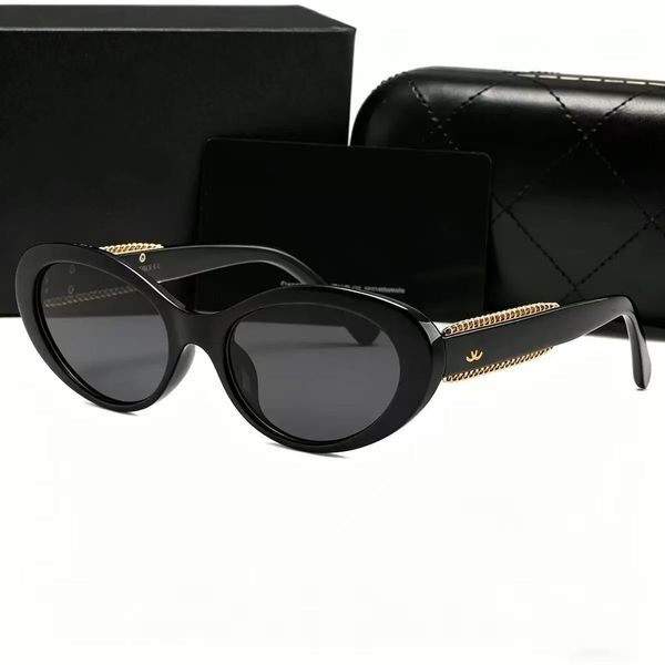 Luxury designer Cat Eye Oval sunglasses for women Exquisite Travel trend men gift Plano glasses Beach shading UV protection polarized with box nice - Fashion Accessories - menswatches1cool