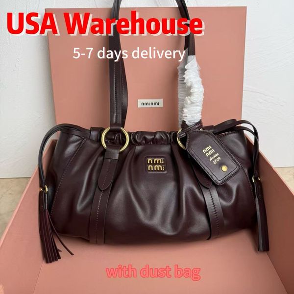 12A High-quality Designer bag Joie Nappa handbag Wander shoulder bag women's leather crossbody bag retro motorcycle bag Arcadia Matelasse sheepskin bowling bag tote - Bags, Luggage & Accessories - menswatches1cool