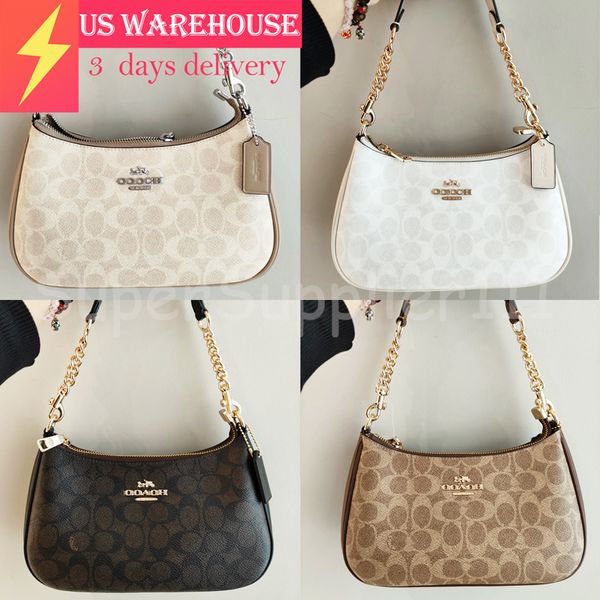 Correct Emblem teri shoulder bag GIFT CHAIN tabby designer bag handbag Capacity shoulder bag crossbody bag wallet bags for women luxury sac Luxury Bag purses - Bags, Luggage & Accessories - menswatches1cool