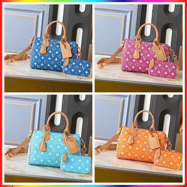 Luxury designer bag pochette crossbody shoulder bag high-quality monogram leather travel bag tote old flower classic women's large capacity handbag purse wallet - Bags, Luggage & Accessories - menswatches1cool
