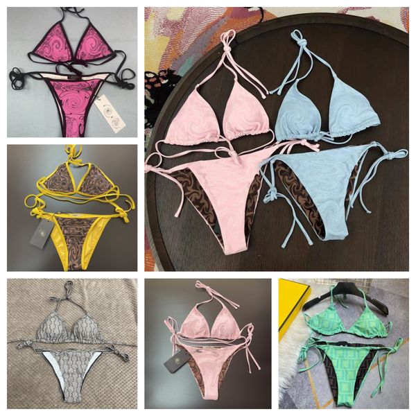 Designer Womens Bikini Swimwear Luxury Design Summer Vacation Sexy One Piece Swim suit Womens Beach Slim Bikini Two Pieces Set - Apparel - menswatches1cool